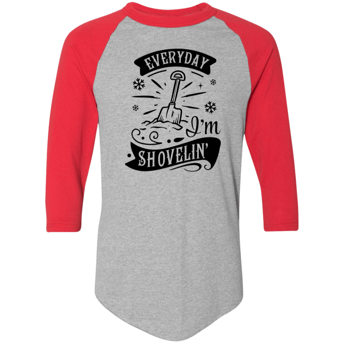 Everyday Im Shovelin 4420 Colorblock Raglan Jersey Everyday Im Shovelin 4420 Colorblock Raglan Jersey