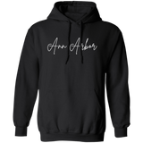 Ann Arbor Skinny 1 White G185 Gildan Pullover Hoodie Ann Arbor Skinny 1 White G185 Gildan Pullover Hoodie