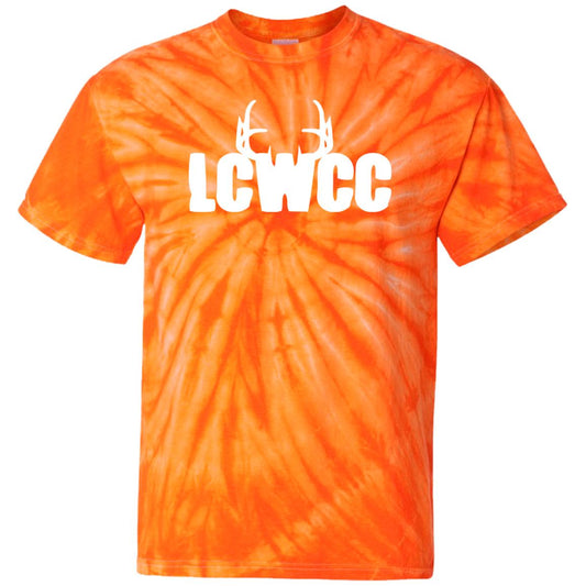 LCWCC Rack Logo - White CD100 100% Cotton Tie Dye T-Shirt
