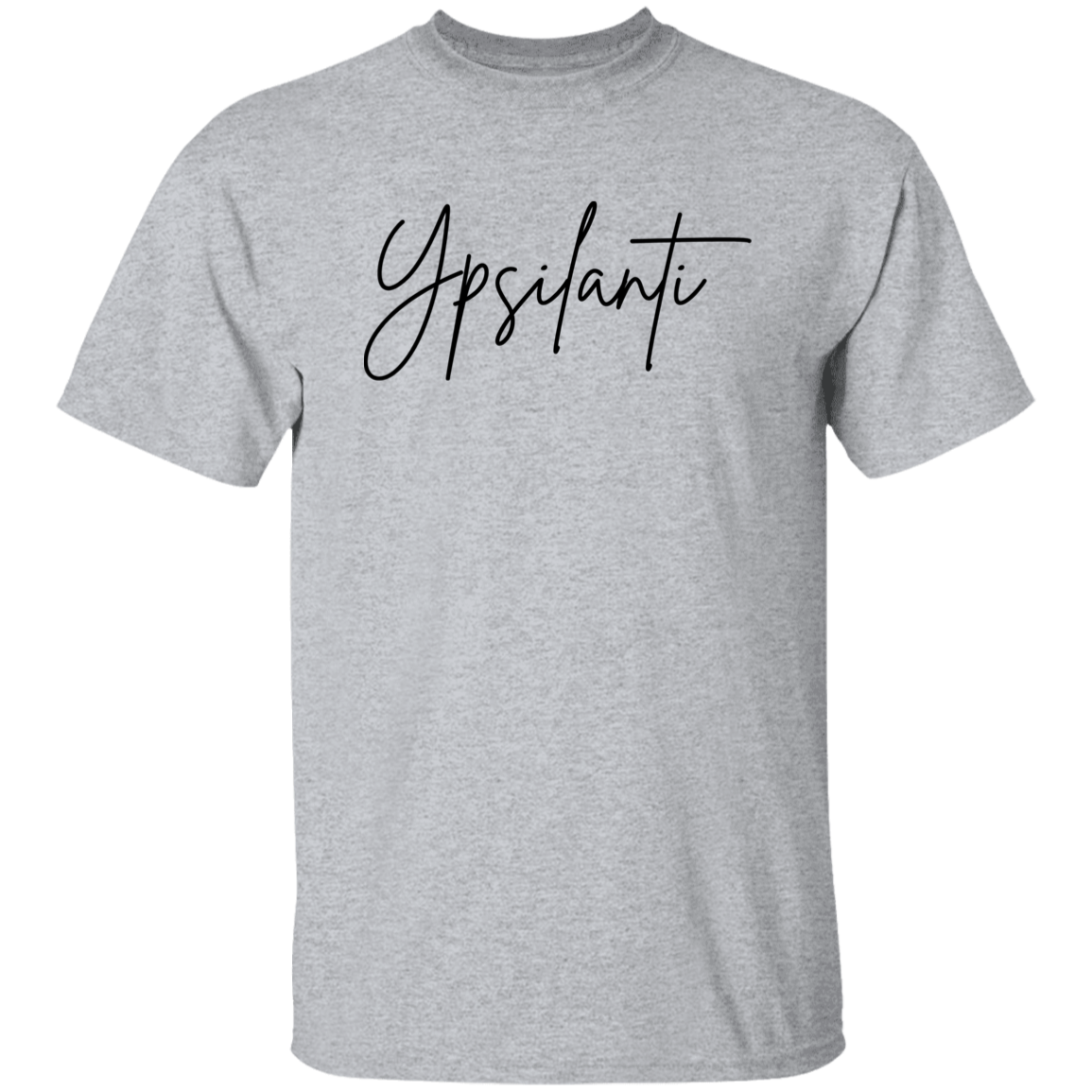 Ypsilanti Skinny 1 Black G500 5.3 oz. T-Shirt Ypsilanti Skinny 1 Black G500 5.3 oz. T-Shirt