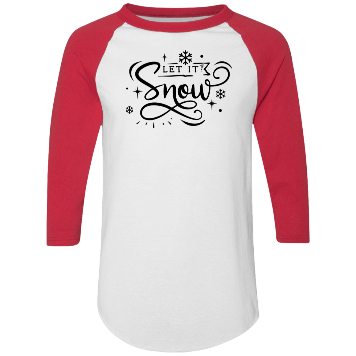 Let Is Snow 4420 Colorblock Raglan Jersey Let Is Snow 4420 Colorblock Raglan Jersey