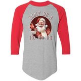 Don'T Be A Ho Ho Ho 4420 Colorblock Raglan Jersey Don'T Be A Ho Ho Ho 4420 Colorblock Raglan Jersey