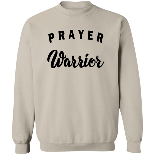 Prayer Warrior G180 Crewneck Pullover Sweatshirt