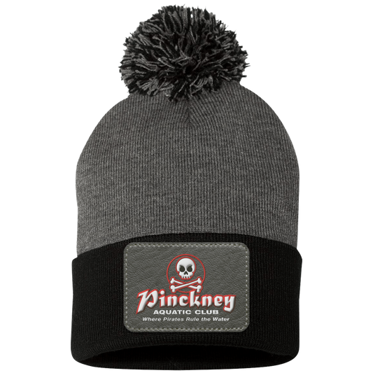 PAC 3D R & W SP15 Pom Pom Knit Cap - Patch