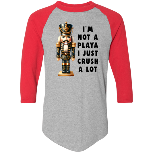 I'M Not A Playa 4420 Colorblock Raglan Jersey