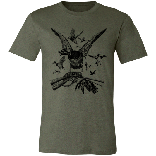 Duck Hunting 3001C Unisex Jersey Short-Sleeve T-Shirt