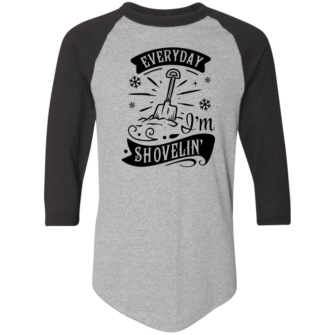 Everyday Im Shovelin 4420 Colorblock Raglan Jersey Everyday Im Shovelin 4420 Colorblock Raglan Jersey