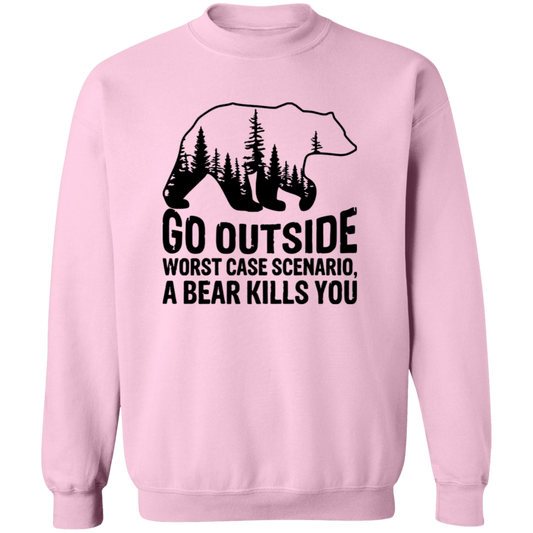 Go Outside G180 Crewneck Pullover Sweatshirt