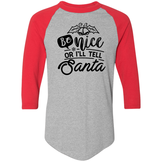 Be Nice 4420 Colorblock Raglan Jersey