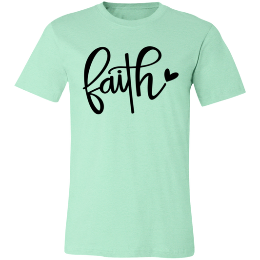 Faith 1 3001C Unisex Jersey Short-Sleeve T-Shirt