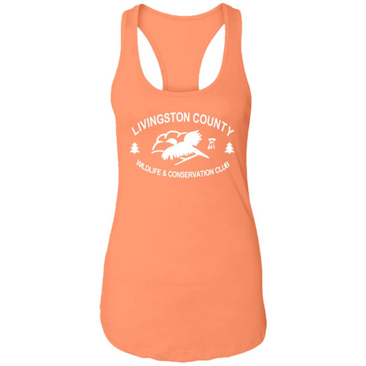 LCWCC Original - White NL1533 Ladies Ideal Racerback Tank
