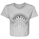 Moon B8882 Ladies' Flowy Cropped Tee Moon B8882 Ladies' Flowy Cropped Tee