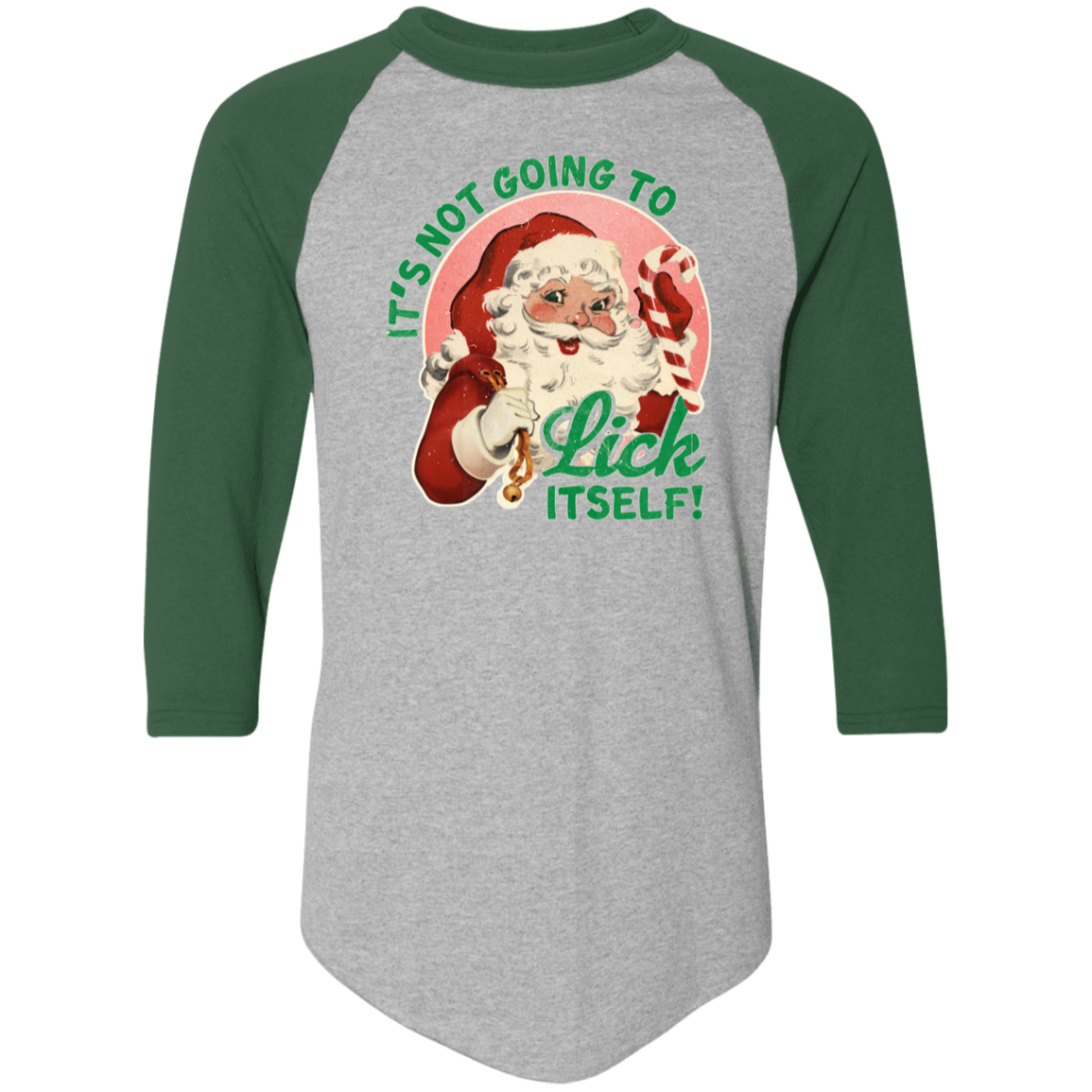 It'S Not Going To Lick Itself 4420 Colorblock Raglan Jersey It'S Not Going To Lick Itself 4420 Colorblock Raglan Jersey