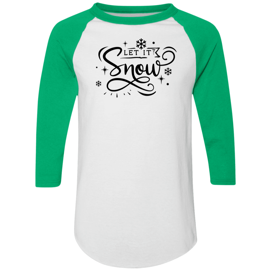 Let Is Snow 4420 Colorblock Raglan Jersey Let Is Snow 4420 Colorblock Raglan Jersey