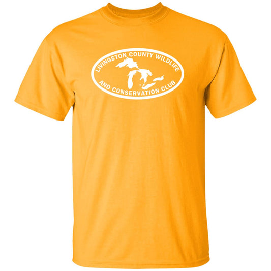 LCWCC Lakes - White G500B Youth 5.3 oz 100% Cotton T-Shirt