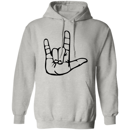 I Love You ASL G185 Pullover Hoodie
