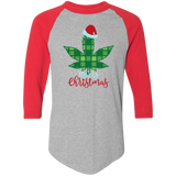Weed Merry Christmas 4420 Colorblock Raglan Jersey Weed Merry Christmas 4420 Colorblock Raglan Jersey
