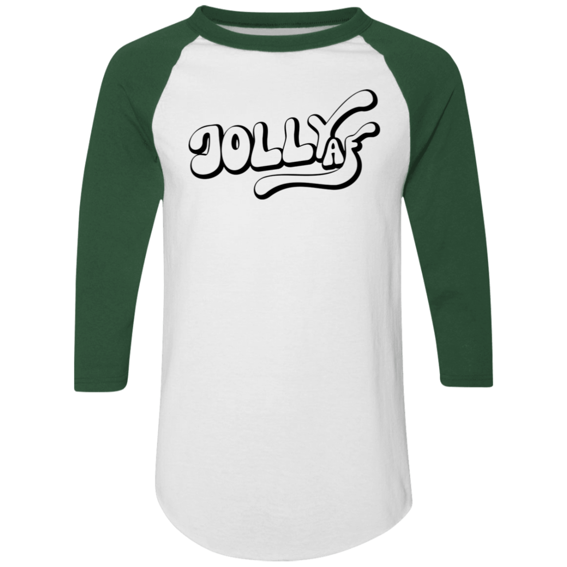 Jolly AF Black 4420 Colorblock Raglan Jersey Jolly AF Black 4420 Colorblock Raglan Jersey