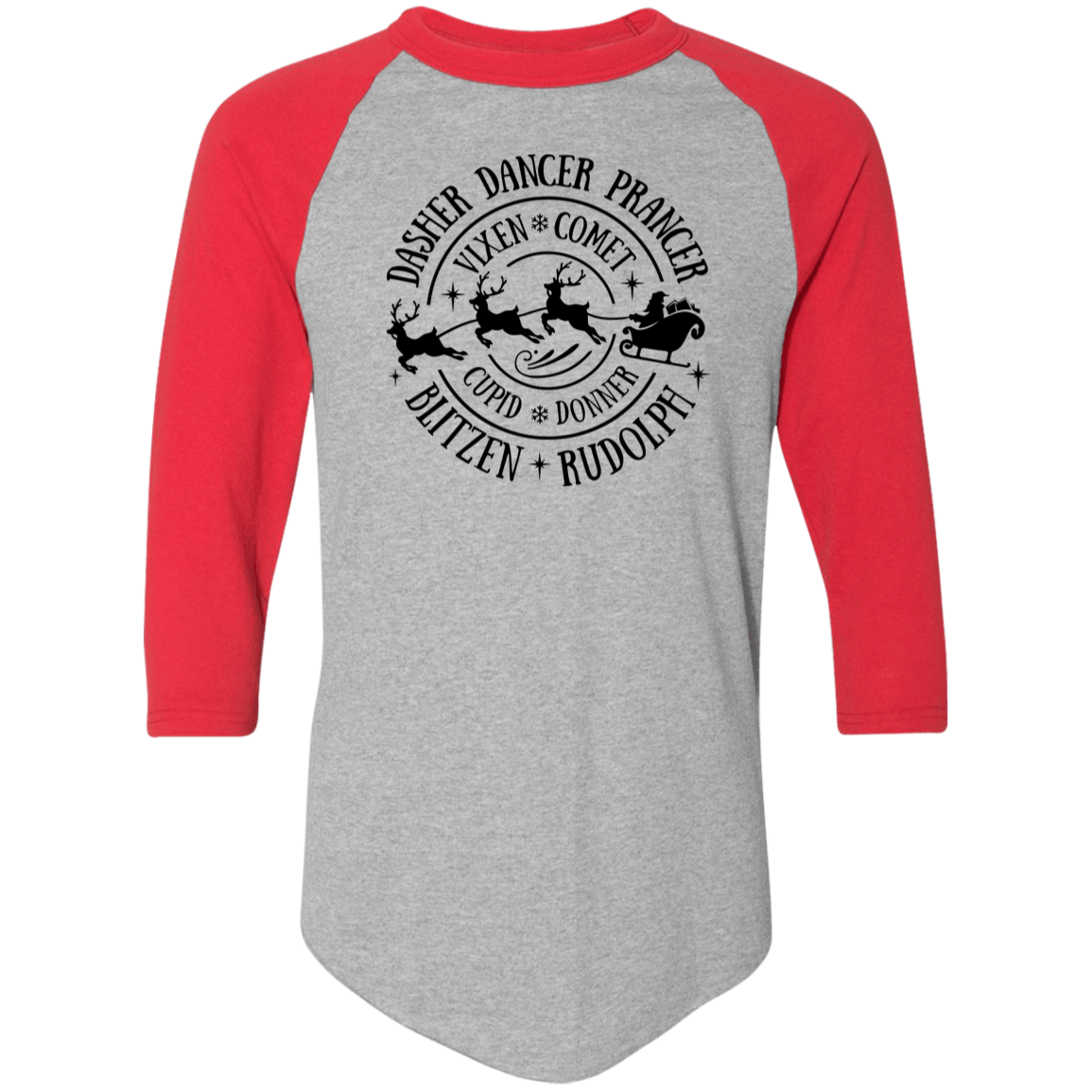 Reindeer Round 1 4420 Colorblock Raglan Jersey Reindeer Round 1 4420 Colorblock Raglan Jersey