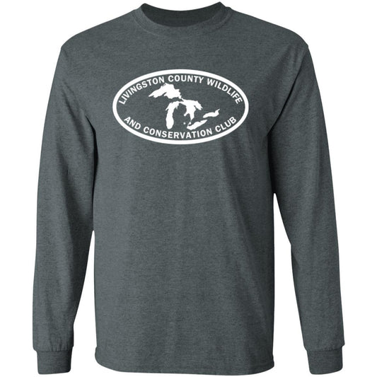 LCWCC Lakes - White G540 LS T-Shirt 5.3 oz.