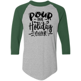 Pour The Holiday Cheer 4420 Colorblock Raglan Jersey Pour The Holiday Cheer 4420 Colorblock Raglan Jersey