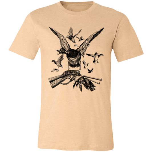 Duck Hunting 3001C Unisex Jersey Short-Sleeve T-Shirt
