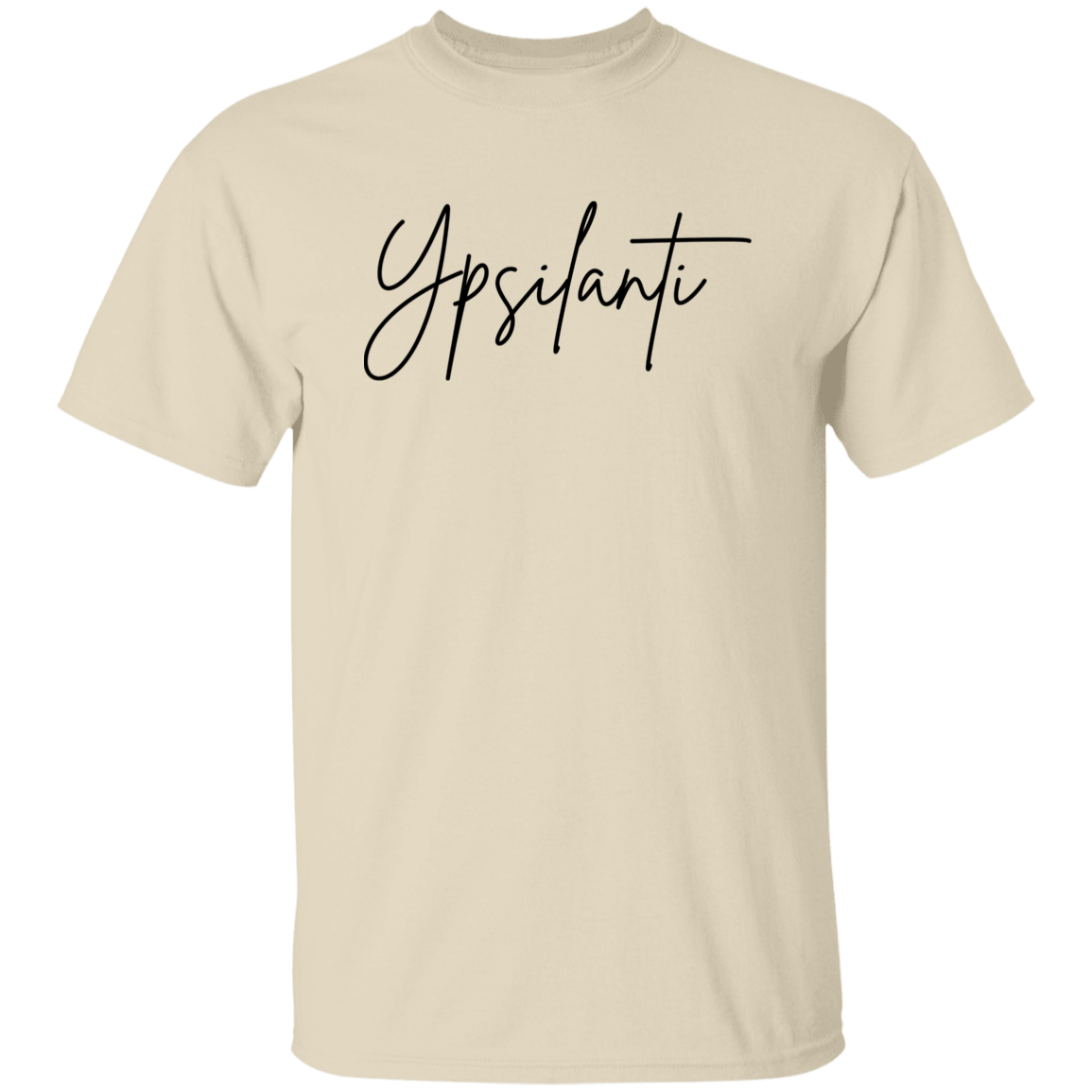 Ypsilanti Skinny 1 Black G500 5.3 oz. T-Shirt Ypsilanti Skinny 1 Black G500 5.3 oz. T-Shirt