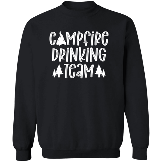 Campfire Drinking Team 2 W G180 Crewneck Pullover Sweatshirt