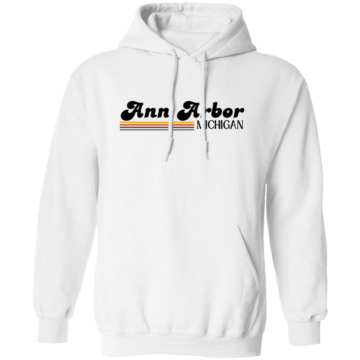 Ann Arbor Groovy 1 G185 Gildan Pullover Hoodie Ann Arbor Groovy 1 G185 Gildan Pullover Hoodie