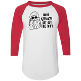 Move Grinch Get Out The Way 4420 Colorblock Raglan Jersey Move Grinch Get Out The Way 4420 Colorblock Raglan Jersey