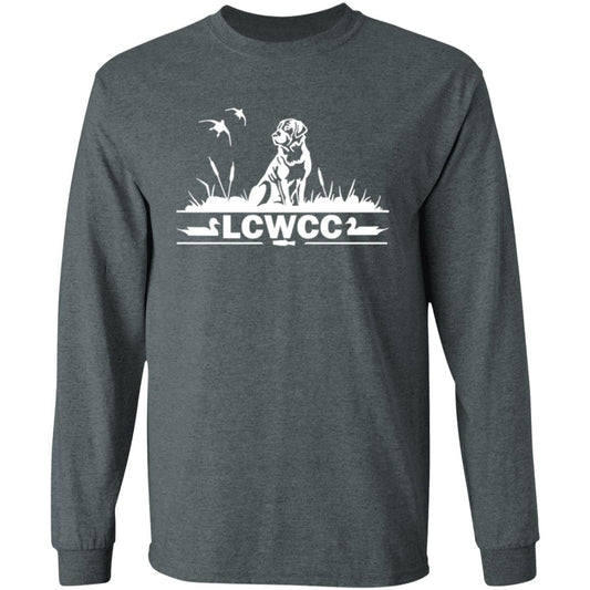 LCWCC Dog - White G540 LS T-Shirt 5.3 oz.