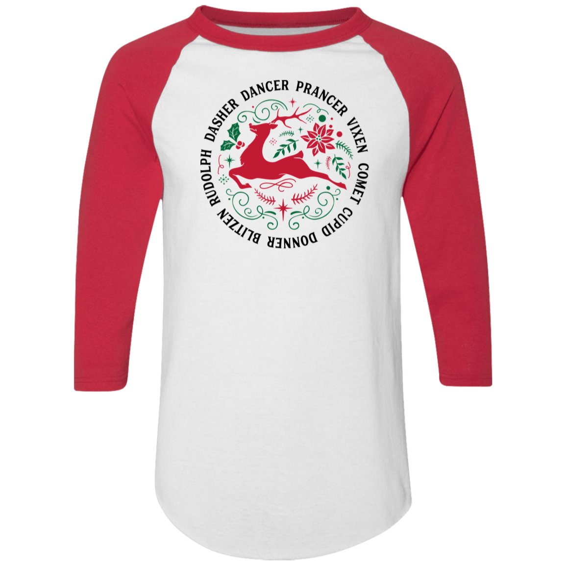 Reindeer Round 2 4420 Colorblock Raglan Jersey Reindeer Round 2 4420 Colorblock Raglan Jersey