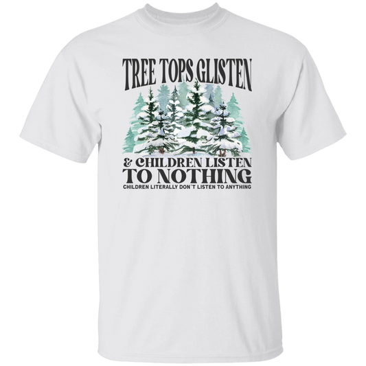 Tree Tops Glisten Basic T-Shirt