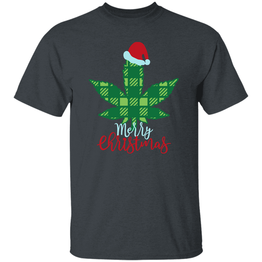 Weed Merry Christmas Basic T-Shirt