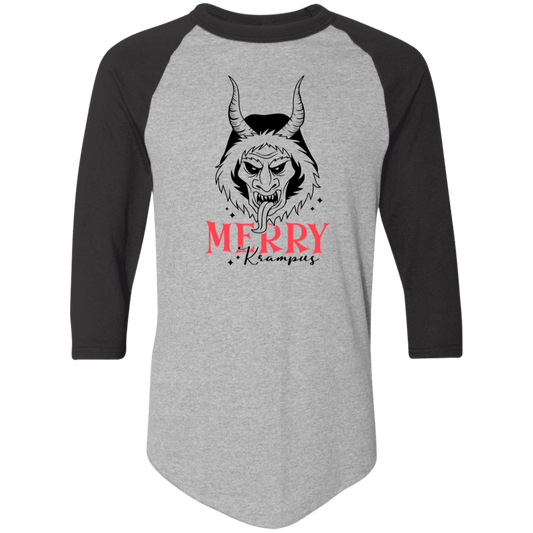 Merry Krampus 4420 Colorblock Raglan Jersey