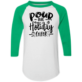 Pour The Holiday Cheer 4420 Colorblock Raglan Jersey Pour The Holiday Cheer 4420 Colorblock Raglan Jersey