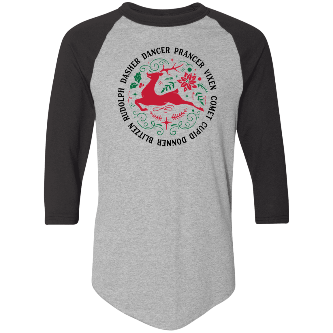 Reindeer Round 2 4420 Colorblock Raglan Jersey Reindeer Round 2 4420 Colorblock Raglan Jersey