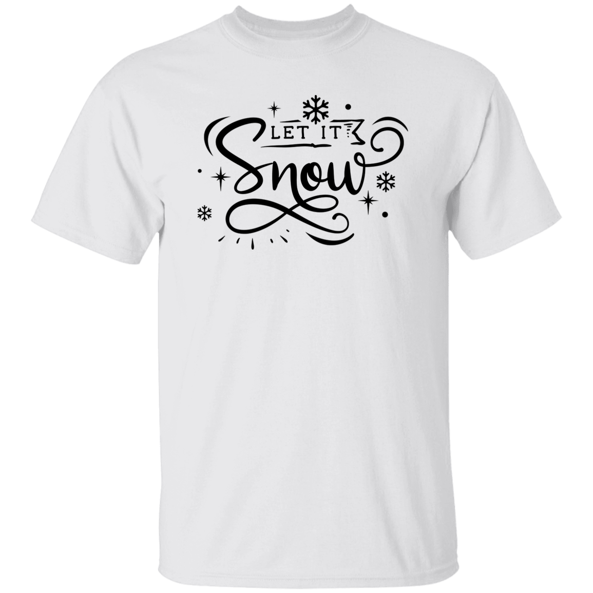 Let Is Snow G500 5.3 oz. T-Shirt Let Is Snow G500 5.3 oz. T-Shirt
