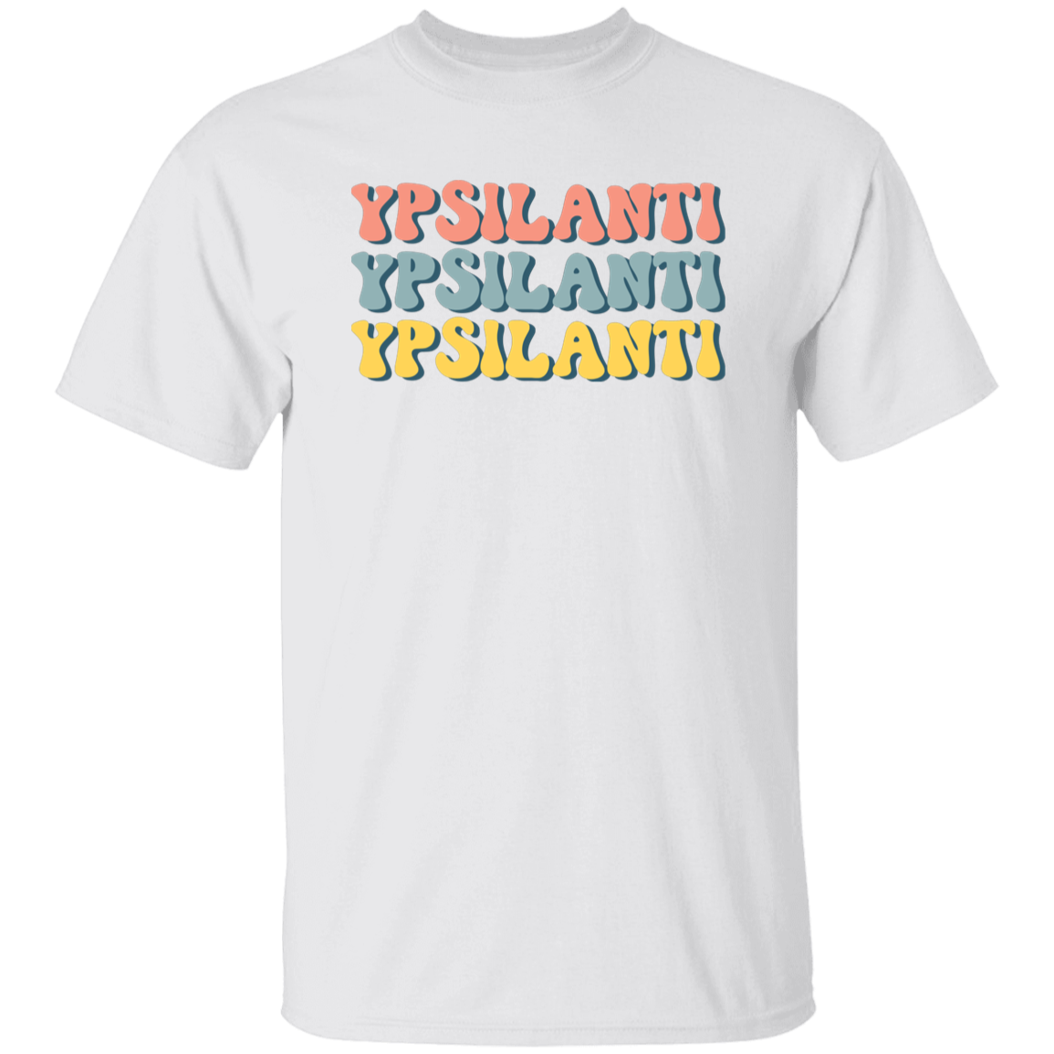 Ypsilanti Retro G500 5.3 oz. T-Shirt Ypsilanti Retro G500 5.3 oz. T-Shirt