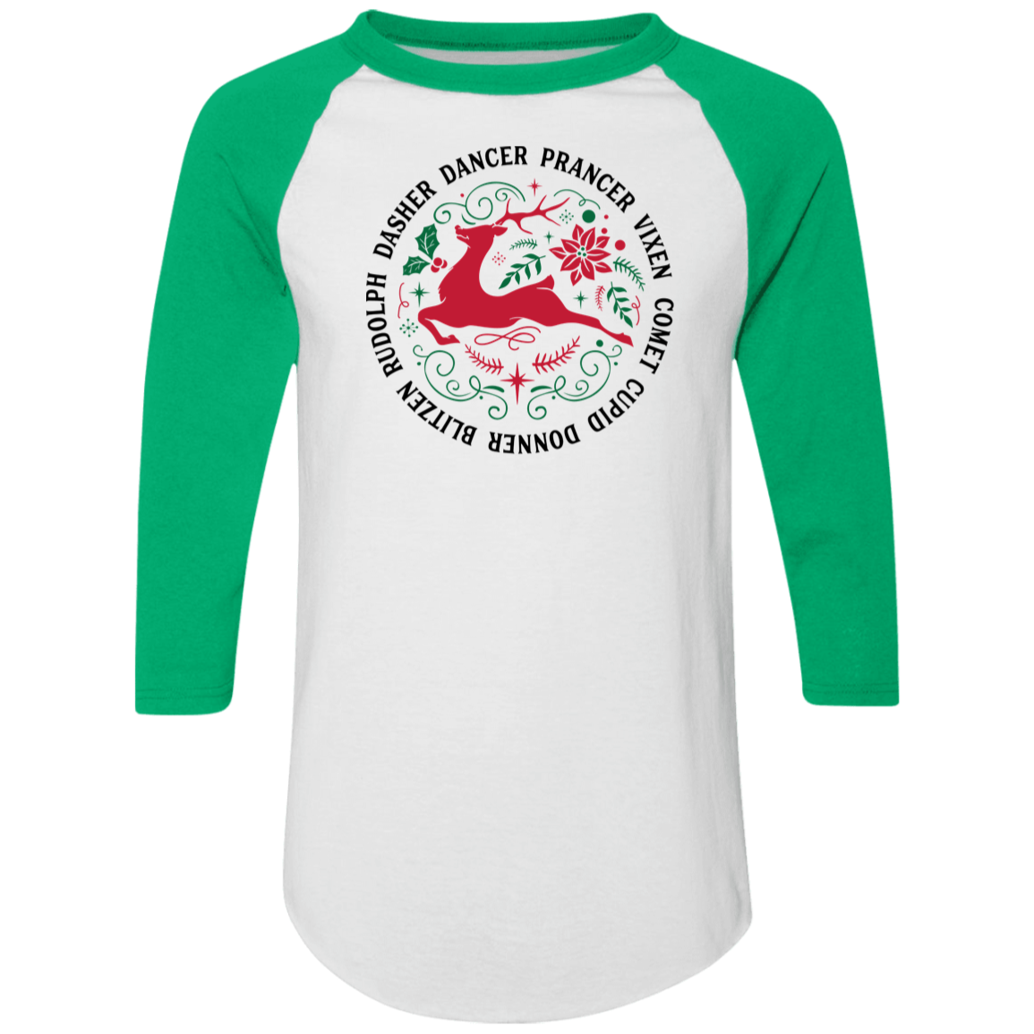 Reindeer Round 2 4420 Colorblock Raglan Jersey Reindeer Round 2 4420 Colorblock Raglan Jersey