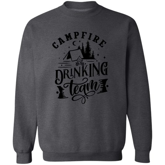 Campfire Drinking Team 1 B G180 Crewneck Pullover Sweatshirt