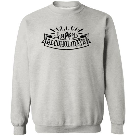 Happy Alcoholidays Crewneck Sweatshirt - Unisex