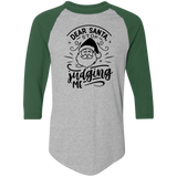 Dear Santa Stop Judging Me 4420 Colorblock Raglan Jersey Dear Santa Stop Judging Me 4420 Colorblock Raglan Jersey