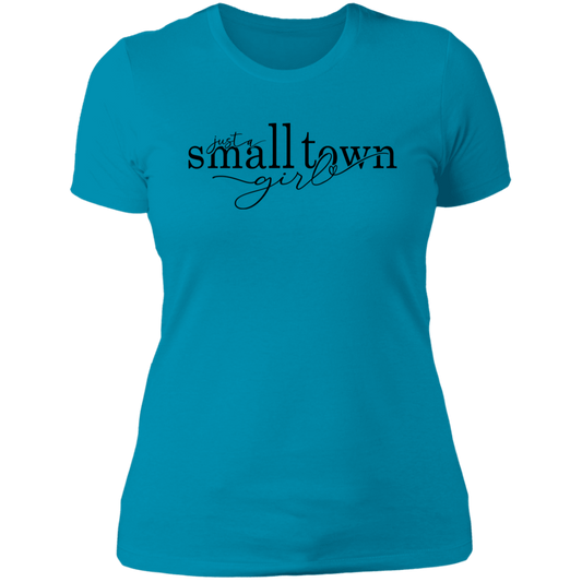 Small Town Girl 1 NL3900 Ladies' Boyfriend T-Shirt