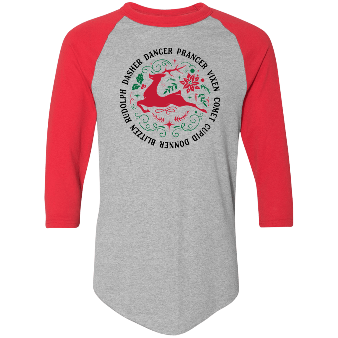 Reindeer Round 2 4420 Colorblock Raglan Jersey Reindeer Round 2 4420 Colorblock Raglan Jersey