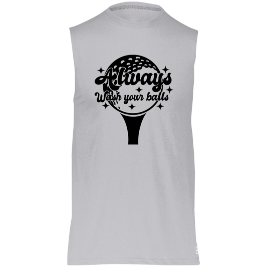 Wash Your Balls 64MTTM Sun Protection Muscle Tee