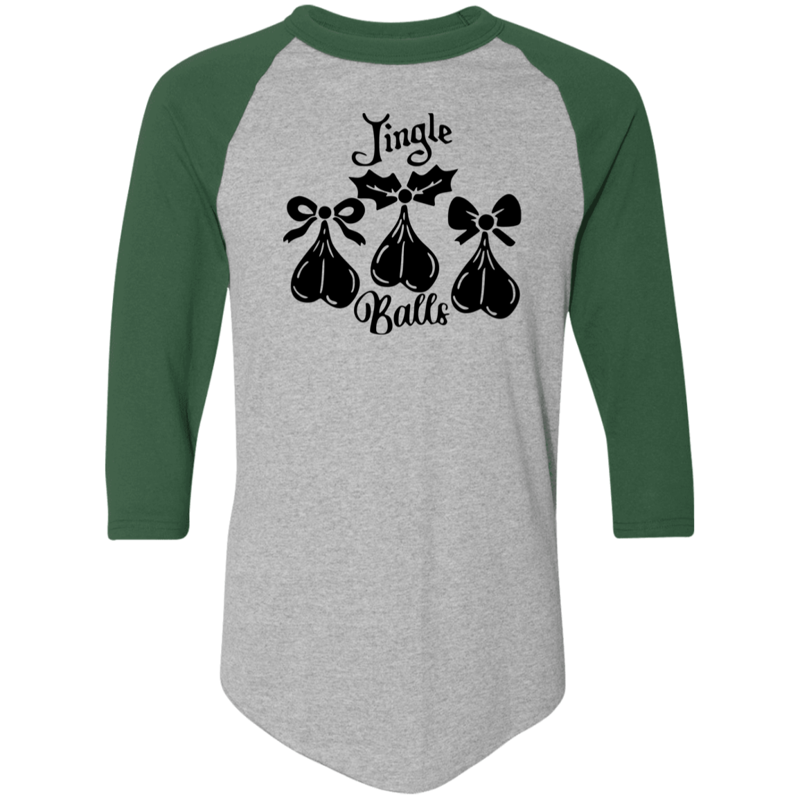 Jingle Balls 4420 Colorblock Raglan Jersey Jingle Balls 4420 Colorblock Raglan Jersey