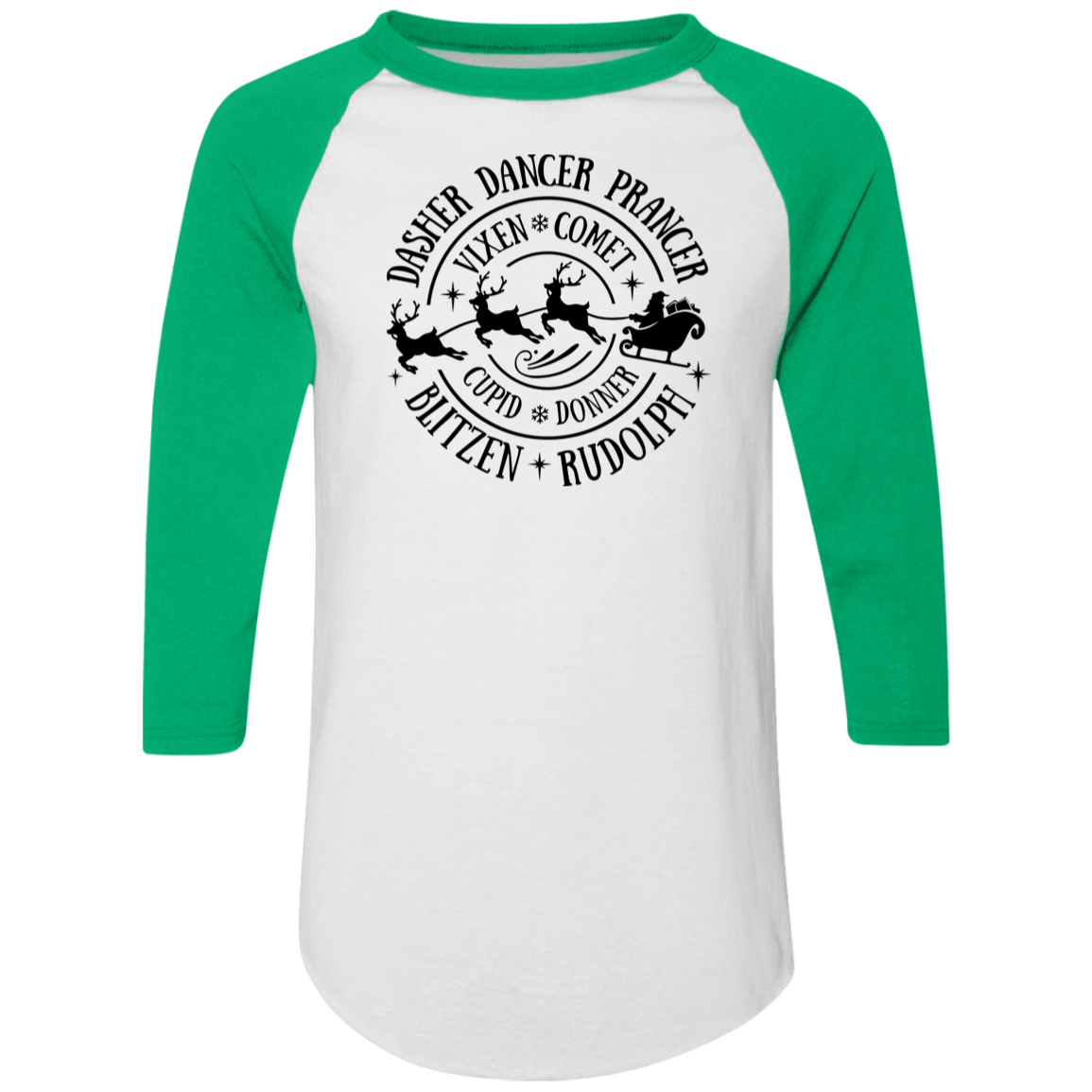 Reindeer Round 1 4420 Colorblock Raglan Jersey Reindeer Round 1 4420 Colorblock Raglan Jersey