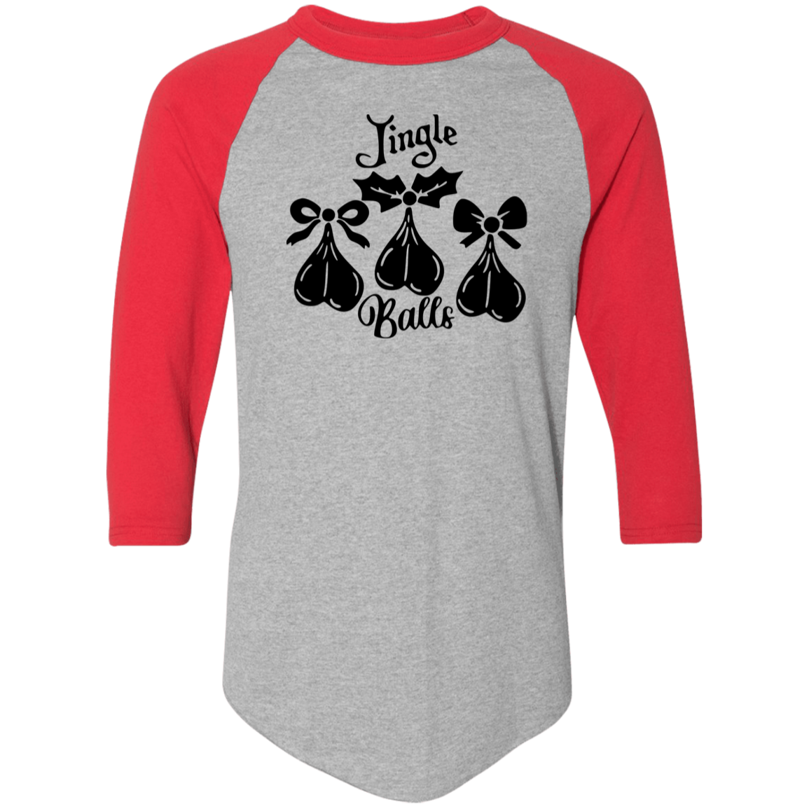 Jingle Balls 4420 Colorblock Raglan Jersey Jingle Balls 4420 Colorblock Raglan Jersey