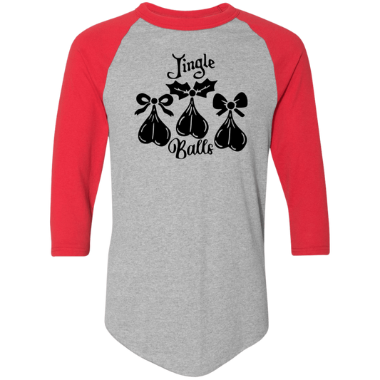 Jingle Balls 4420 Colorblock Raglan Jersey